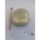 Медаль настольная ГДР. Сын своего класса. Первый президент немецкого рабоче-крестьянского государства. Вильгельм Пик, 1876-1960. тяжелая