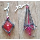 ЕЛОЧНАЯ ИГРУШКА "ФОНАРИК" из СССР. лот не разбивается, цена за лот.