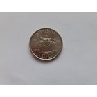 США квотер 25 центов 2002 штат Теннесси P