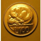 Сан-Марино 100 Лиры 1975 Кот и Пёс