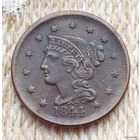 США 1 цент 1844 года. Предложи свою цену или обмен!