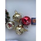 Лот елочных игрушек.