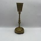 Подсвечник бронзовый с отверстием для проводки. Франция. 3617