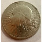 2 злотых 1932 г.  Польша.  Ядвига.  Серебро