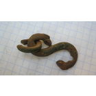Зацеп-змейка. Бронза, литье.