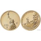 1 доллар 2025 год США,Рэй Монтегю,Американские инновации (Новинка!!!)