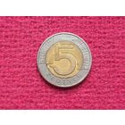 Польша 5 злотых 1994 г.