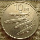 10 крон 1987 Исландия