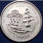 Канада 25 центов 2000 г. Природное наследие.