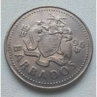 Барбадос 25 Центов 1996. 5-7-14