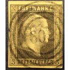 Старые немецкие земли. 1850г. Пруссия. Mi4