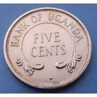 Уганда. 5 центов 1965