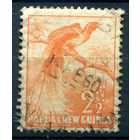 Британские колонии - Папуа Новая Гвинея - 1952/60г. - ландшафты, виды, местные мотивы, 2 1/2 P - 1 марка - гашёная [Mi 4]. #3-WB-90-A-1