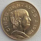 Мексика 5 сентаво 1972 г.