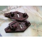 Старинные накладки. Цена за 2