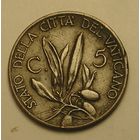 Ватикан, 5 Чент. 1930