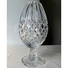 Ваза ЛЗХС желудь хрусталь винтаж 26см