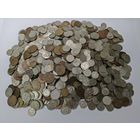 Монета СССР. 1 копейка, 2 копейки, 3 копейки, 5 копеек, 10 копеек, 15 копеек, 20 копеек, 50 копеек, Одним лотом более 3 кг. С рубля