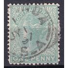 175.Aust. Великобритания. Австралийские штаты. Южная Австралия. Виктория. Стандарт. 1895 г. 1p. Mi.#71C.