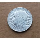 Польша, 5 злотых 1933 г., серебро 0.750, Полония (Ядвига)