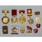 Значок  CCCP. Одним лотом 11 шт. С рубля