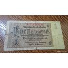 Германия 1 рентмарка 1937