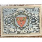 Нодгельд 50 пфеннигов 1922 год. Варин. Веймарская республика