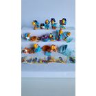 Полная серия киндер Попугаи пираты. Италия. 2000г. Коллекционное состояние. Оригинальный вкладыш.