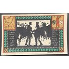 Нотгельд 50 пфеннигов 1921 год. Биттерфельд,. Веймарская республика