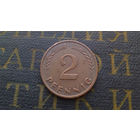 2 пфеннига 1970 (F) Германия ФРГ #02
