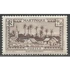 Мартиника. Деревня островитян. 1939г. Mi#186.