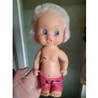 Кукла 90е годы, резиновый Стёпка.