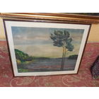 Пейзаж. Феликс Гумен. 1989 год.