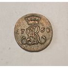 Панятоўскi. 1/2 Гроша 1768. Очень хороший! Краков