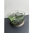 Конфетница стекло метал СССР