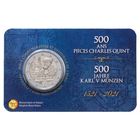 2 евро 2021 Бельгия 500 лет выпуска монет Карла V блистер BU