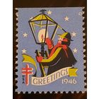 США 1946. Рождество. Фонарщик