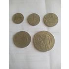 Комплект монет 50 лет Советской власти.