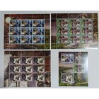 Марки Беларуси 2006, чистые листы, малый лист Фауна, Кажаны, серия КМ 660 - 65, каталог 9 евро