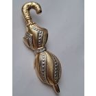 Крупная брошь. Зонт. 70-е, Германия