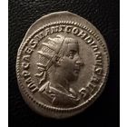 Денарий. Гордиан III 238-244 гг. н.Э. Антониниан.   Серебро.