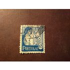 Португалия 1941 г. Кампино, пасущий диких быков на равнинах Тежу . Народные костюмы. /1а/