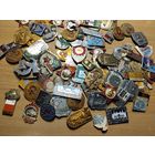 Значки в ремонт. Без застёжки. Около 100 штук.