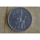 Северная Корея 1/2 чона 2002 с 1 руб