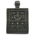 Икона меднолитая Знамение Пресвятой Богородицы.