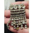 Красивая крупная брошь ссср,с рубля