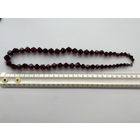 Бусы Гранат. Длина 55 см.