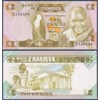 Замбия, 2 квача 1980-1988 г., P-24c(1), UNC
