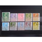 Гонконг, колония Англии, 1987/1990, королева Елизавета II, Mi- 12,80 евро гаш.