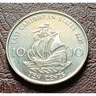 Восточные Карибы 10 центов, 2007    ( 1-2-1 )